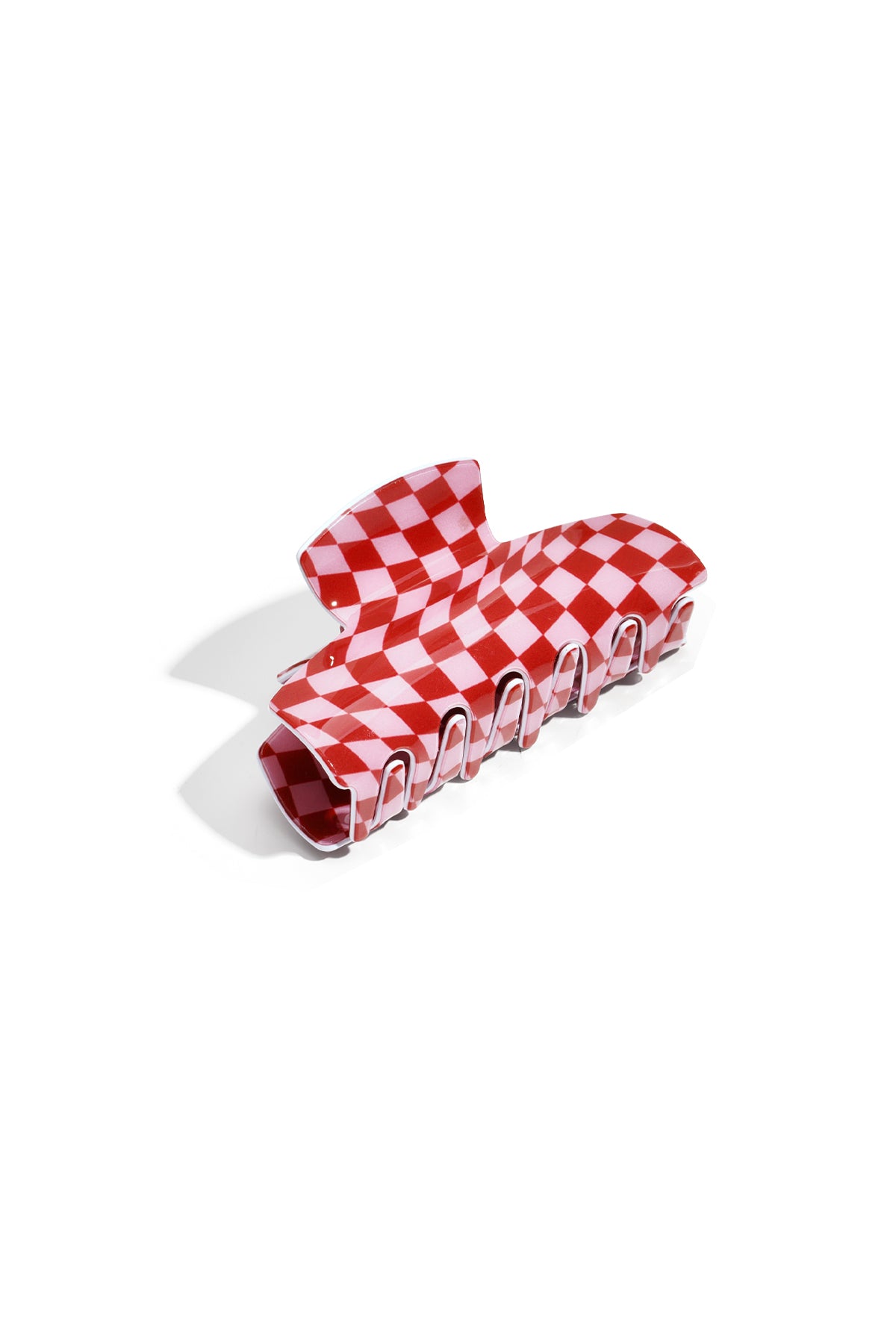 Hair Clips Plaid Casual Imitation Acetate sheet Valentine's Day Accessories