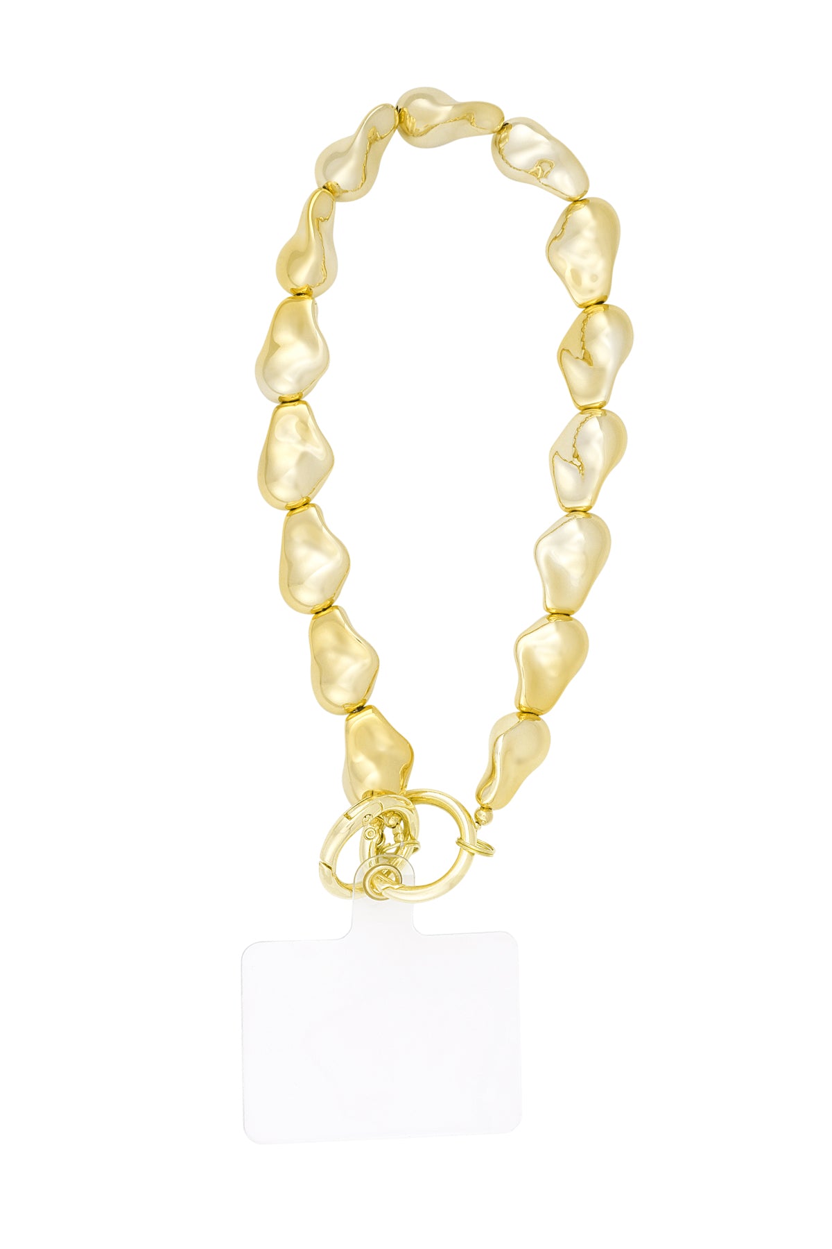 Phone cord elegant edge-Gold color